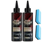 D1 Polish pour vitres, liquide de polissage anti-rayures pour vitres automobiles, dissolvant de film d'huile, polish pour voiture, détachant pour taches d'eau, restaurateur de peinture ultime