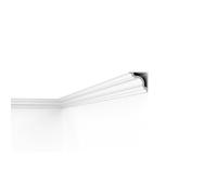 D10 DECOFLAIR Moulure de plafond Polystyrène 80 x 80 x 2000 1 pièce