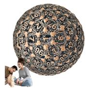 D100 Metal Dice - Single Metal Polyhedral Dice | 100 Sided
