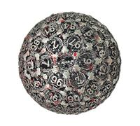 D100 Metal Dice - Single Metal Polyhedral Dice | 100 Sided