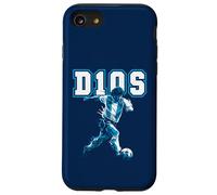 D10S Diego Maradona Classic #10 Ballon de Football « Dios » Coque pour iPhone SE (2020) / 7/8
