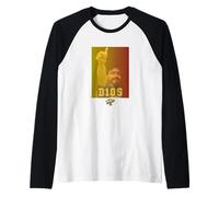 D10S Maradona Boca Palco Manche Raglan
