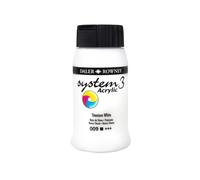 Daler Rowney System3 Blanc titane 500 ml
