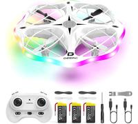 D13 Mini Drone Pour Enfants Avec Évitement D¿Obstacles,6 Modes Led,Petit Jouet Ufo Facile Avec 3 Batteries Pour Long Temps De Vol,Lancer Pour Décoller,Flips 3d,Cadeau Anniversaire