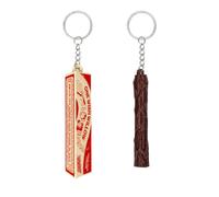 D13 Studio Lot de 2 porte-clés One Wish Willow + Branche du désir inspiré par Obsession | Saule du souhait d'Obsession | Fabriqué en Europe | Collection pour fans d'horreur