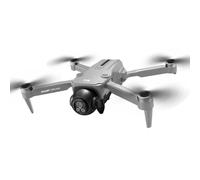 D18 Drone 4K Professionnel HD 150° Réglage électronique Double Caméra WiFi FPV avec écran Télécommande UAV,Gris,with Screen