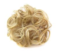 D1DCOHB Hair Bun, Chignons Cheveux élastiques Extensions de Cheveux en désordre postiche Updo(27BT613)