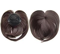 D1DCOHB Hair Bun, Perruques Courtes Bob avec Frange Perruques avec Frange for Femmes Noires postiches de Cheveux Humains for Femmes(M2/33)