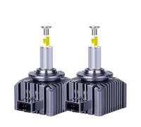 D1S D3S phare LED 360 LED HID D2S D4S Canbus D1R D2R D3R D4R 1500W ampoule xénon Turbo lampes de voiture moto lumière Plug And Play(2 pieces,30PC CSP CHIPS_D2S)