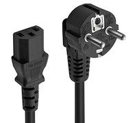 D2 Câble Alimentation Secteur Europa IEC C13 - pour PC Fixe/Moniteur Coloris Noir - 1m50