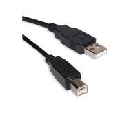 D2 Diffusion Câble USB D2USB2 A mâle/B mâle 1,8 m USB 2.0 Noir