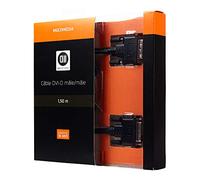 D2 Câble 0 DVI mâle/ DVI mâle 1,5 mètre