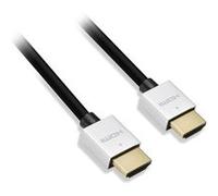 D2 Diffusion – Câble HDMI 2.0 – 1,5 m M/M – Ultra fin – Noir