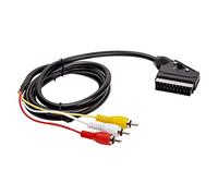 CÃ¢ble pÃ©ritel mÃ¢le/3 RCA 1,5m D2 Diffusion