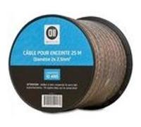 D2 diffusion - câble pour enceintes (2x 2,5mm² - 25 m) G