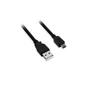 D2 Diffusion Câble USB 2.0 A mâle/Mini USB Male câble Noir - 1.5 Vendu en Cavalier