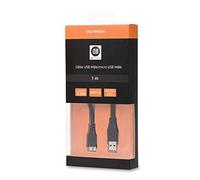 D2 Diffusion - Câble USB - Micro-USB de type B (M) pour USB type A (M) - USB 3.0 - 1 m - noir