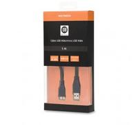 D2 Diffusion D2MICROUSB3100 câble USB USB 3.2 Gen 1 (3.1 Gen 1) 1 m USB A Micro-USB B Noir