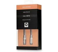 D2 Diffusion Câble RJ45 D2RJ45D200 Cat 6 blindé U/UTP mâle 2 m Gris