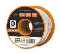 D2 Diffusion - Câble réseau D2RJ45D3000 Cat6 Blanc 30 m