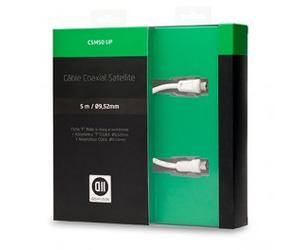 D2 Diffusion D2SAT500 câble coaxial 5 m SAT Blanc