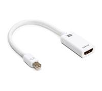 D2 Diffusion - High Speed - adaptateur vidéo - Mini DisplayPort mâle pour HDMI femelle - 15 cm - support 1080p