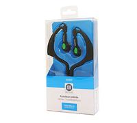 D2 Diffusion WE Auriculaires Sport avec Micro et télécommande, Ecouteurs filaires de Running à Crochet d'oreille