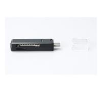 D2 - Lecteur de cartes SD/micro SD/SDHC - Port USB-C (USB 3.2 gen 1) - transferts jusqu'à 5 Gbps - coloris noir