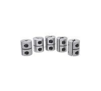D20L25 3D Printer Rigid Shaft Coupler Part Aluminium Alloy Lead Screw Coupling 4/5/6/6.35/7/8 For Step Servo electronic starter Accessories IINKUEYK(5x8)