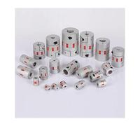 D20L25 spider flexible electronic starter coupler aluminium flexible jaw coupling 5x8mm 3mm 4mm 5mm 6mm 6.35mm 7mm 10mm NWPNLXEA(6.35x6.35)