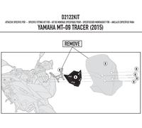 D2122KIT GIVI Attaques Pare-Brise 2122DT pour Yamaha MT-09 Tracer 2015 2016 2017