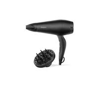BaByliss Sèche-cheveux Power Smooth D215DE 2000 W – Léger et ergonomique, séchage rapide – Noir