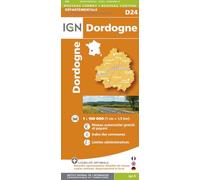 D24 DORDOGNE 1/150.000