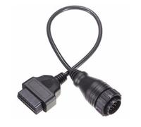D24C Aukson OBD2 Câble adaptateur 14 broches vers 16 broches pour appareil de diagnostic OBD 40 cm Professionnel compatible avec MB Sprin ter V W/LT Câble adaptateur OBD2 vers OBD1