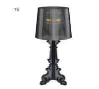 D24xh48cm - Bouchon UE - lampe de table noire - Kartell Bourgie-Lampe de Table LED en Acrylique E14, Design p