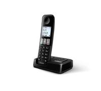 Philips D2551B Téléphone DECT Identification de l'appelant Noir