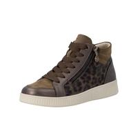 Remonte D2E70 MID Sneaker Femme Mi-Haute Chaussure De Sport Lacets Noir