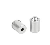 D3 D4 D5 D6 D8 D10 D12 Pistons à bille en acier inoxydable 304, piston à ressort à bille droit, piston à bille POM à emboîtement(D6x7mm(10pcs))