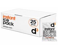 D3 Glace instantanée [Compresse froide jetable prête à l'emploi pour les traumatismes et les ecchymoses] Ice Pack Sport Premiers Secours Cryothérapie d'urgence pour les gymnases Équipes Événements