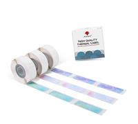D30 Lot de 3 rouleaux de papier thermique pour impression d'images/code 1D/texte/symboles/prix/etc., compatible avec Phomemo D30, 12 x 40 mm