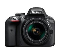 Nikon D3300 + AF-P 18-55mm VR Kit d'appareil-photo SLR 24,2 MP CMOS 6000 x 4000 pixels Noir
