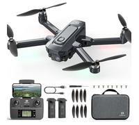 D35 Drone With 4K Camera Pour Adultes,Quadricoptère Rc Pliable Avec Retour Automatique Gps,Moteur Sans Balais,Suivez-Moi,Vol Circul