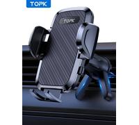 D36-S Support De Téléphone De Voiture,[Fonction De Support Améliorée] Support De Téléphone Portable À Crochet En Métal Pour Grille D'aération De Voiture Pour Tous Les Téléphones For Air Vent