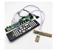 D3663LUA V56 V59 Kit De Carte De Pilote De Télévision Numérique LCD DVB-T Universel for Écran LCD 13.3 Pouces 14 Pouces 15.6 Pouces 40 Broches LVDS 1366x768