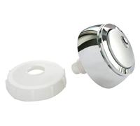 D3v-bouton 3v rond chrome mat/brillant