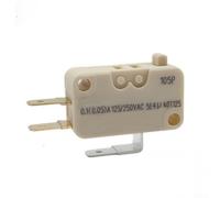 D41X Micro-interrupteur 0,1 A 250 V Interrupteur de limite - Utilisation facile 15 g pour chauffe-eau et électronique - Interrupteur miniature durable Beige