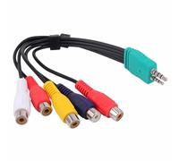 D52S Câble adaptateur audio vidéo AV, 23 cm, composant pour Samsung BN39-01154W et BN3901154W
