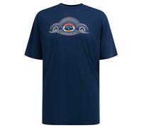 D555 Cheltenham T-Shirt Pour Hommes À Col Rond En Marine Française, 2XL-6XL