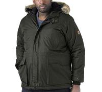 D555 Duke Lovett Veste pour Homme King Size - Vert - XXXXXXXL