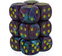 D6 16mm Mosaic w/Yellow (12)